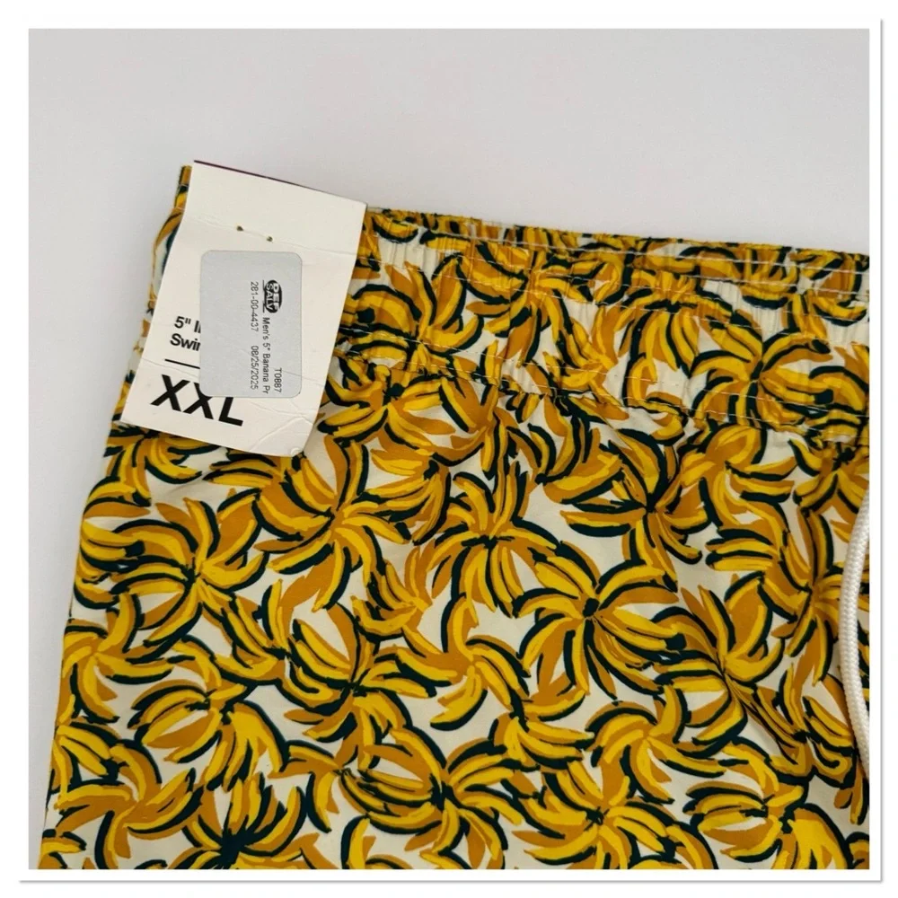 Original Use Men’s Banana Print Swim Shorts